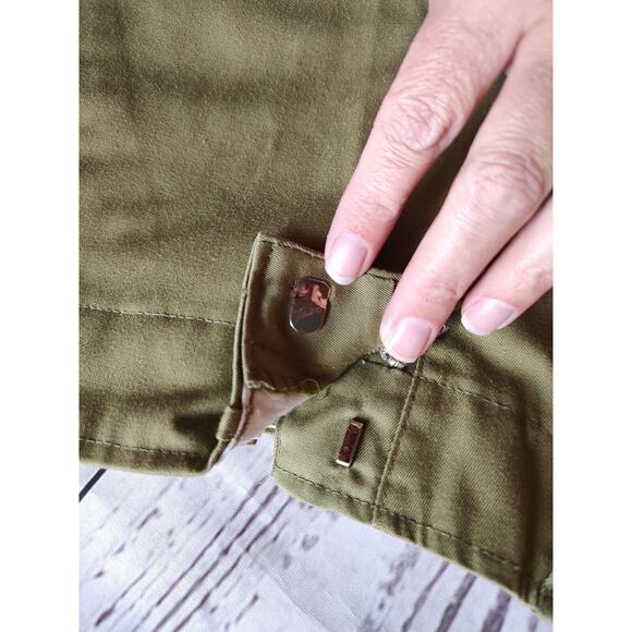 VINTAGE Boy Scouts Of America Official Uniform Green Shorts Bermuda Read - Picture 2 of 10